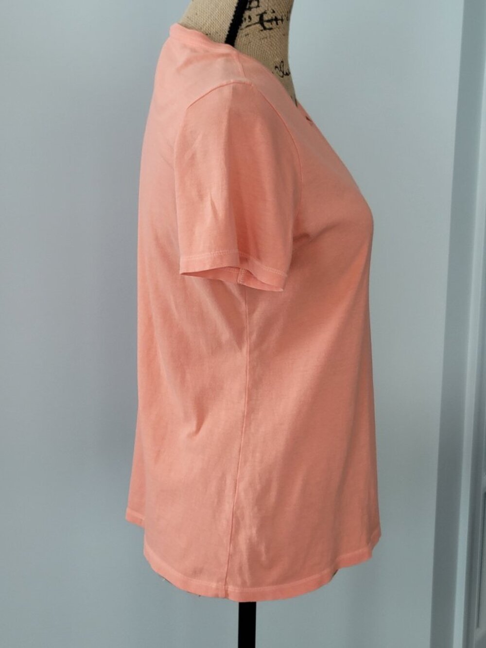 Life is Good Peach colored Owl Crew neck T-shirt Small - Picture 2 of 10